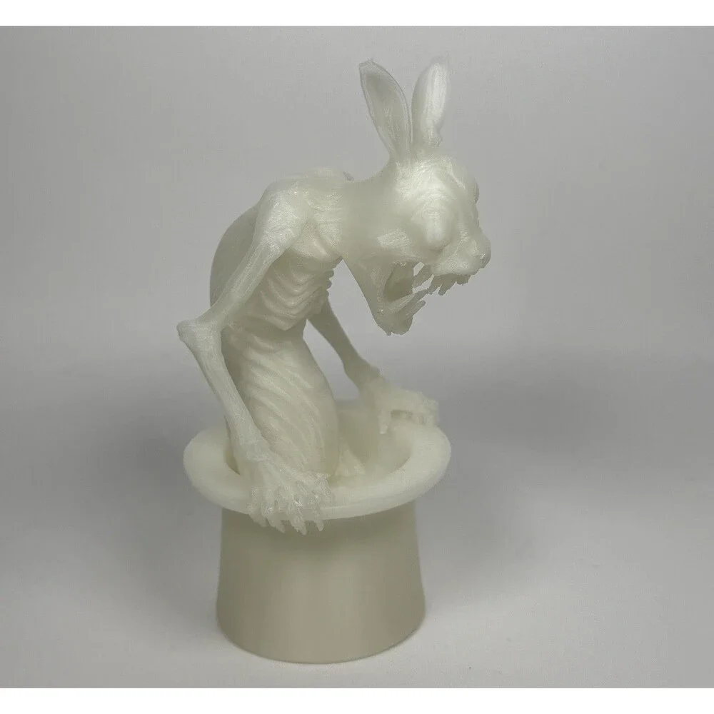 Twilight Zone The Movie (1983) Monster Rabbit In The Hat Glow In The Dark Toy
